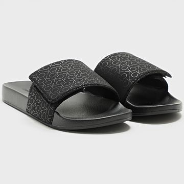 Calvin Klein - Chanclas Pool Slide Mono 1671 Negro