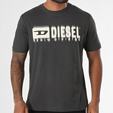 Diesel - Adjust Q7 Tee Shirt A15398-0GRAI Gris carbón