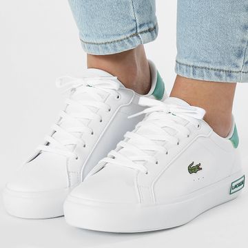 Lacoste - Powercourt 224 Zapatillas Mujer Blanco Verde