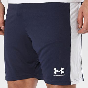 Under Armour - Pantalones cortos de jogging de punto 1379507 Azul marino Blanco
