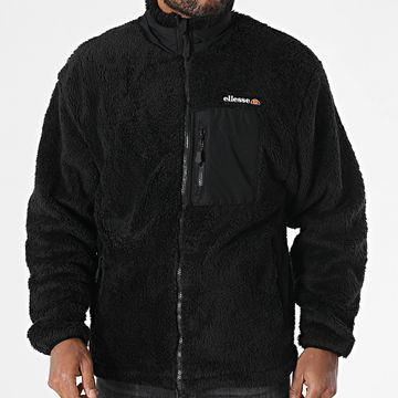 Ellesse - Cervacol Sherpa Fleece Zip Jacket SHZ22305 Negro