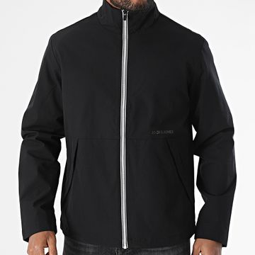 Jack And Jones - Chaqueta negra con cremallera Adam