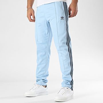 Adidas Originals - Classic JP2524 Pantalones de chándal con banda azul claro