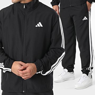 Adidas Performance - Chándal 3 Rayas JI8849 Negro