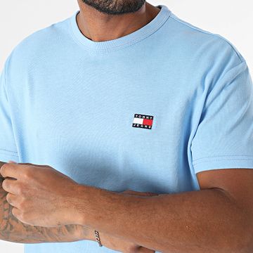 Tommy Jeans - Camiseta con escudo 0322 Azul claro