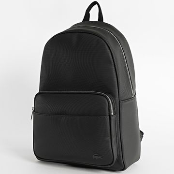 Lacoste - Mochila Cocodrilo Logo Negro
