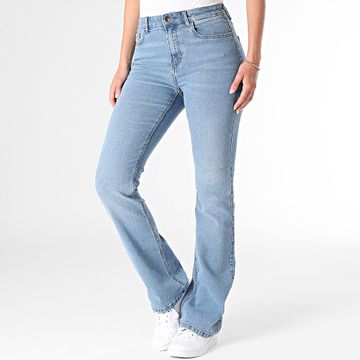 Only - Vaqueros acampanados para mujer Moon Blue Denim