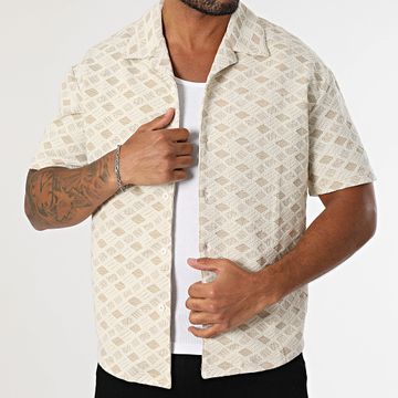 Project X Paris - Camisa de manga corta 2510164 Beige