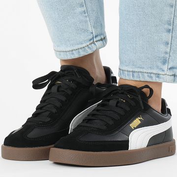 Puma - Zapatillas Mujer Puma Club II Era Jr 401489 Puma Negro Puma Blanco