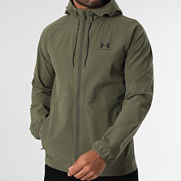 Under Armour - Cortaviento Stretch Woven 6003001 Caqui Verde
