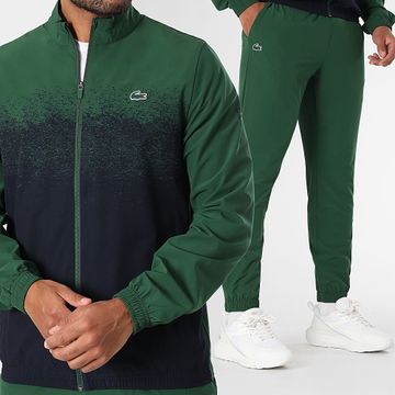 Lacoste - Chándal Logo Cocodrilo Azul Marino Verde