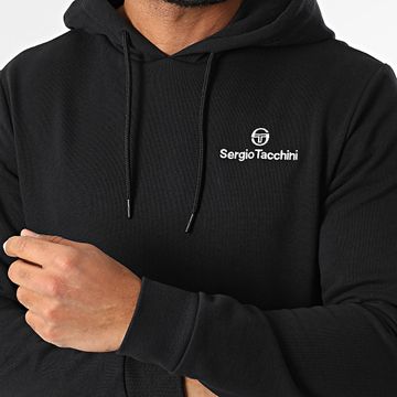 Sergio Tacchini - Sudadera con capucha Hashtag 41116 Negra