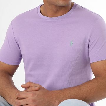 Polo Ralph Lauren - Camiseta Original Player Custom Slim Fit Purple