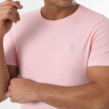 Polo Ralph Lauren - Camiseta Original Player Custom Slim Fit Rosa