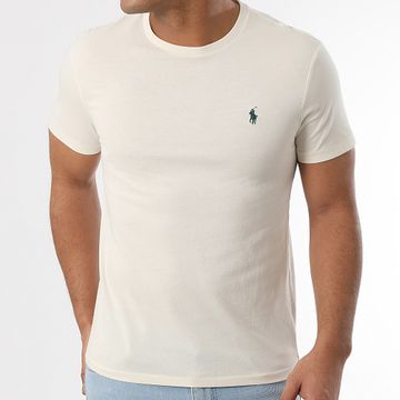 Polo Ralph Lauren - Camiseta Original Player Custom Slim Fit Crudo