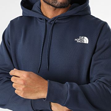 The North Face - Sudadera con Capucha Simple Dome A89FC Azul Marino