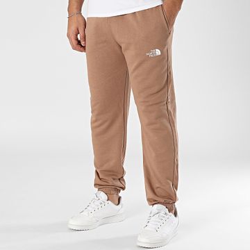 The North Face - Pantalones de chándal ligeros Simple Dome A8C41 Marrón claro