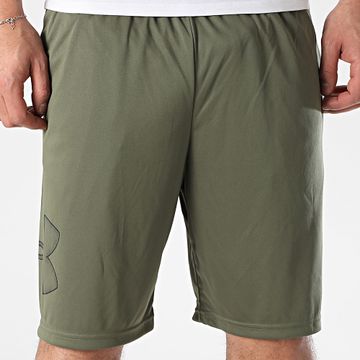 Under Armour - Pantalón corto UA Tech Graphic 1306443 Verde caqui