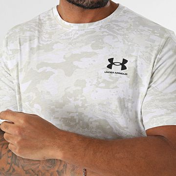 Under Armour - Camuflaje Camiseta 1357727 Beige Blanco