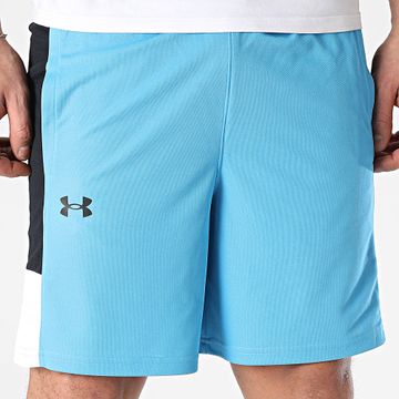 Under Armour - 1383389 Azul Claro Negro Blanco Jogging Shorts