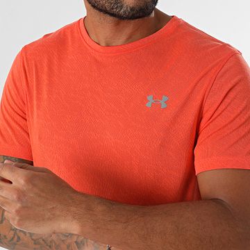 Under Armour - Camiseta Launch Camo 1386681 Naranja
