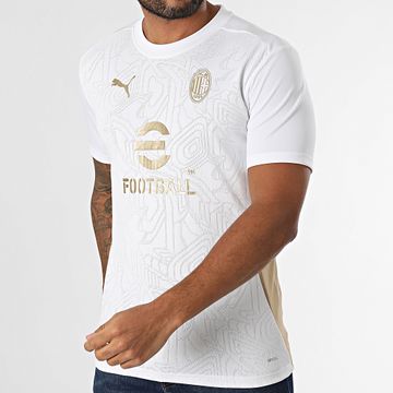 Puma - Maillot de entrenamiento ACM 777496 Oro blanco
