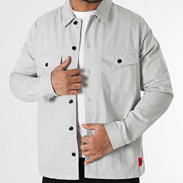 HUGO - Sobrecamisa Enalu 50468744 Gris claro
