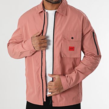 HUGO - Chaqueta con cremallera Emmond 50482701 Rosa