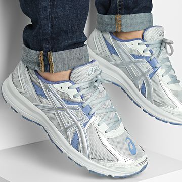 Asics - Baskets Jog 100s 1203A741 Piedmont Gris Plata Pura