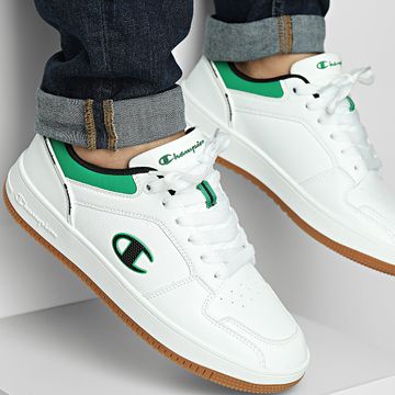 Champion - Zapatillas Rebound 2.0 Low S21906 Blanco Negro Goma