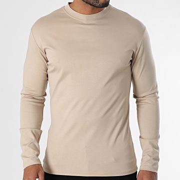 Frilivin - Camiseta manga larga 049 Beige