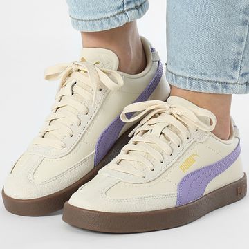 Puma - Zapatillas Mujer Puma Club II Era Jr 401489 Lavender Alert Alpine Snow