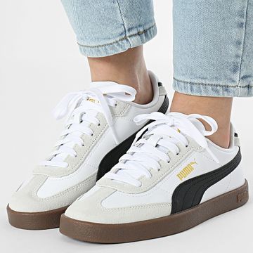Puma - Mujer Zapatillas Club II Era Jr 401489 Puma Blanco Puma Negro