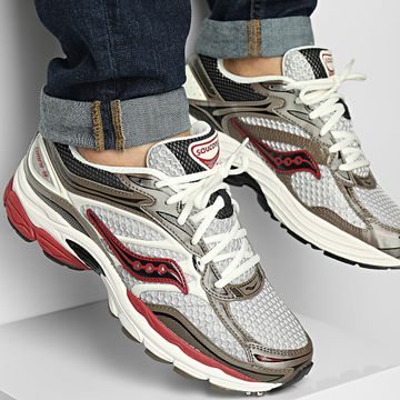 Saucony - Zapatillas Progrid Omni 9 Marrón Rojo