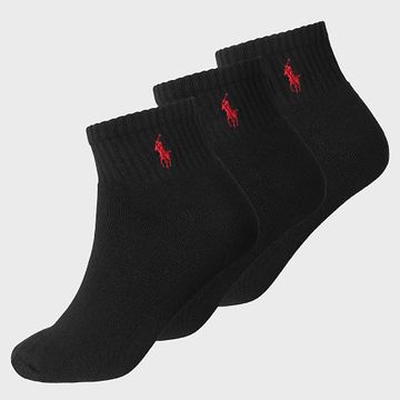 Polo Ralph Lauren - Lote de 3 pares de calcetines Original Player negros