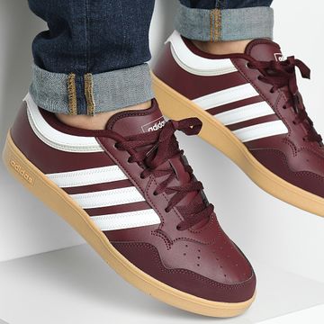 Adidas Performance - Zapatillas Hoops 4.0 JQ2738 Marrón Calzado Blanco Gris Uno