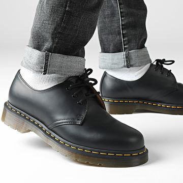 Dr Martens - Zapatos negros lisos