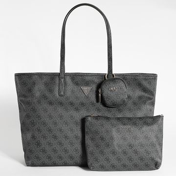 Guess - Lote Bolso Mujer Y Embrague SL900624 Gris Antracita Oro