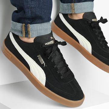 Puma - Club II Zapatillas Era Suede 400717 Puma Negro Alpine Snow Gum