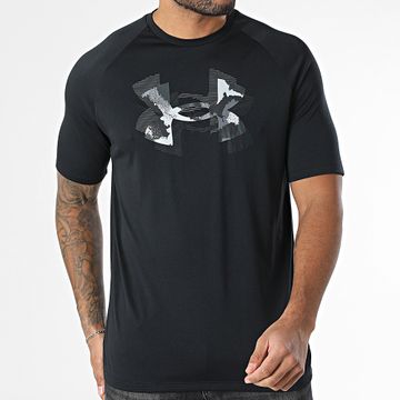 Under Armour - Tech Print Fill Tee 1390208 Negro