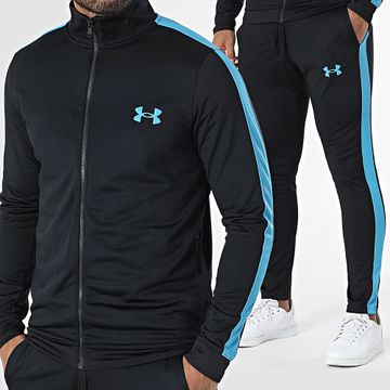 Under Armour - Chándal de punto a rayas Rival 1357139 Negro Azul