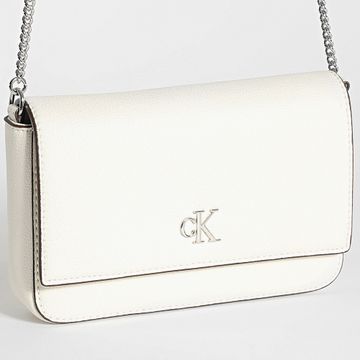 Calvin Klein - Bolso de mujer Minimal Monogram 027G Beige claro