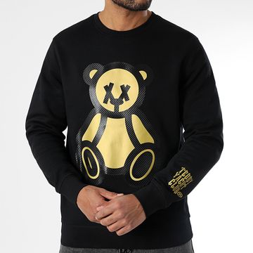 Teddy Yacht Club - Sudadera de cuello redondo Carbon G Negra