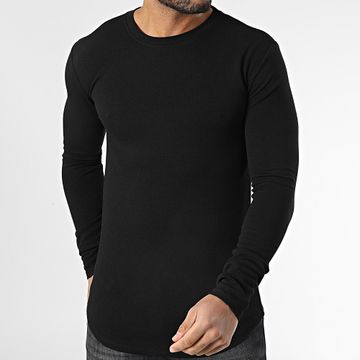 Frilivin - Camiseta negra de manga larga