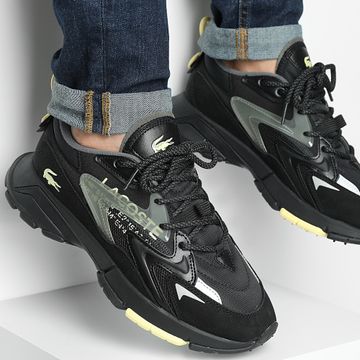 Lacoste - Basket L003 Neo Tech 125 Negro Amarillo Claro