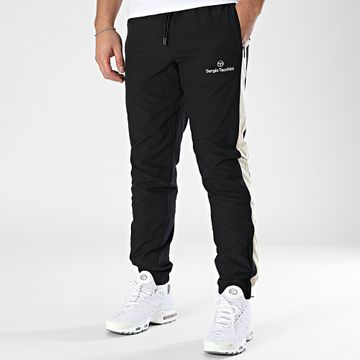 Sergio Tacchini - Alata 41053 Negro Beige Blanco Pantalones Jogging