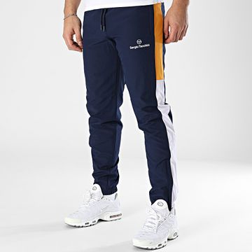 Sergio Tacchini - Alata 41053 Azul Marino Naranja Blanco Pantalones Jogging