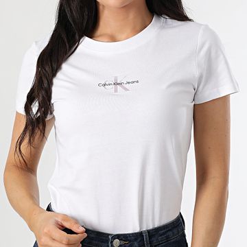 Calvin Klein - Camiseta mujer 5252 Blanca