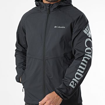 Columbia - Panther Creek Chaqueta con capucha y cremallera 2140381 Gris antracita