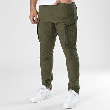 G-Star - Pantalon Cargo Skinny Zip PKT 3D D24307-D504 Vert Kaki